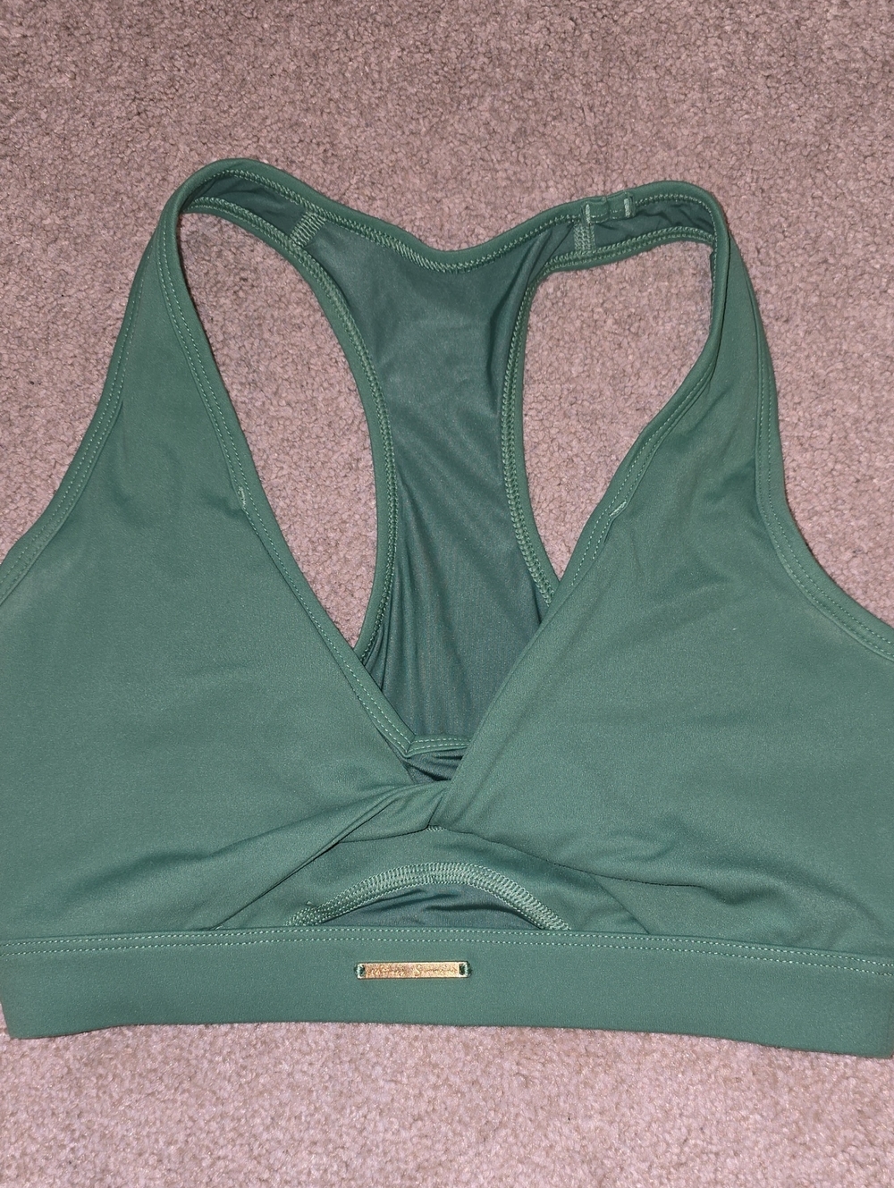 Gymshark X Whitney Simmons Bra- Green